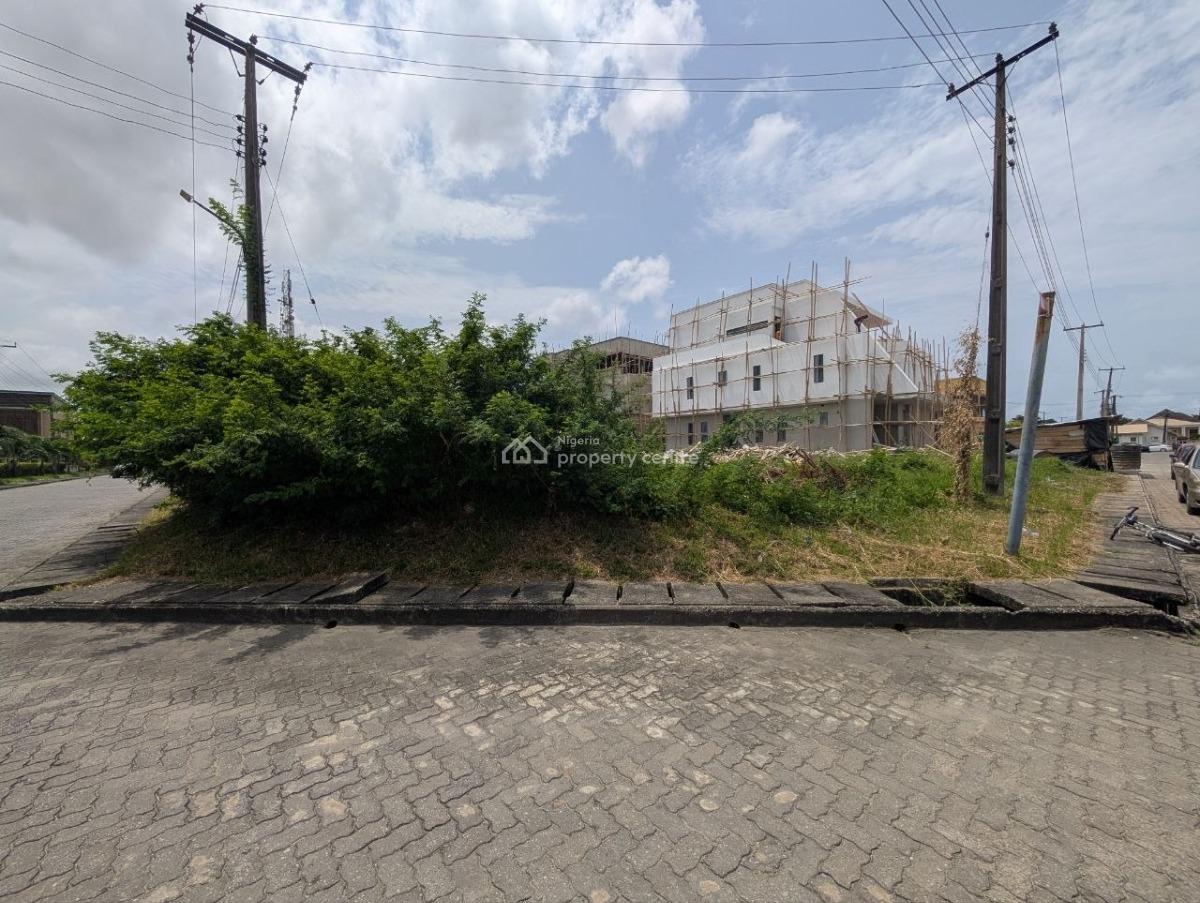 400sqm Corner Piece Land in a Gated Estate, Northern Foreshore Estate, Chevron Drive, Lekki, Lagos, Land for Sale