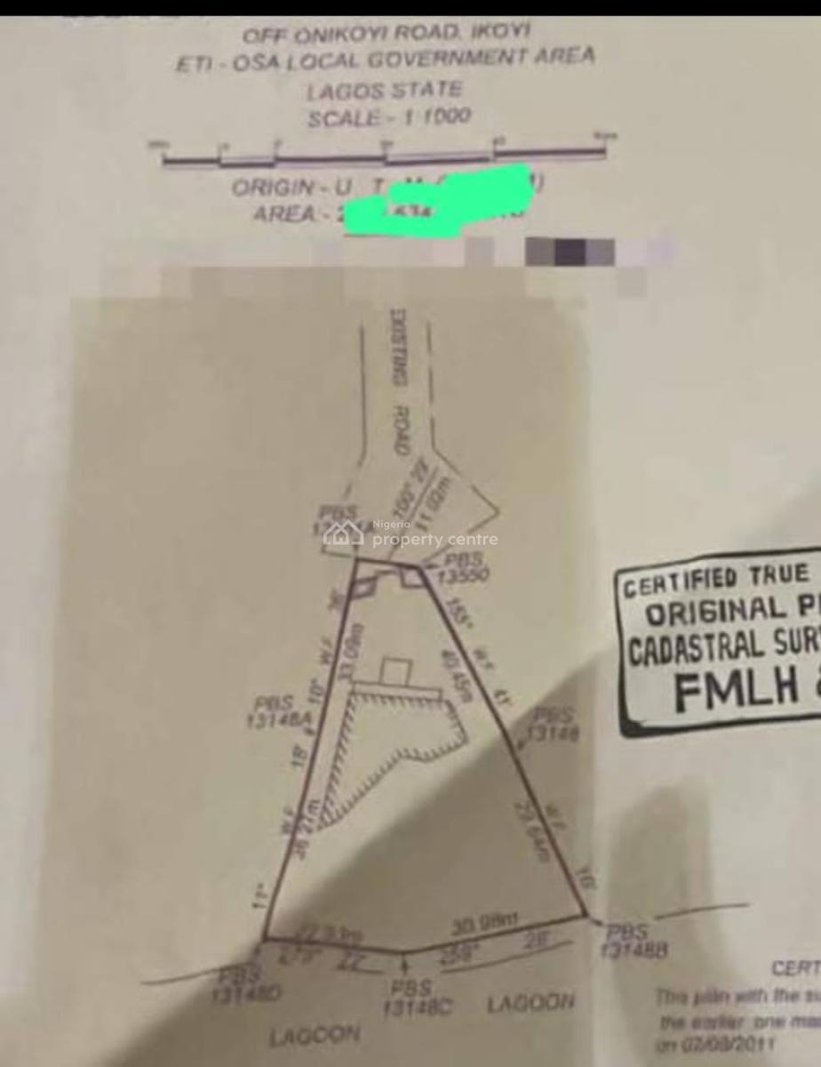 Just Out for Jv in Banana Island   Location: 217 Close Banana Island,, Banana Island, Ikoyi, Lagos, Land Joint Venture