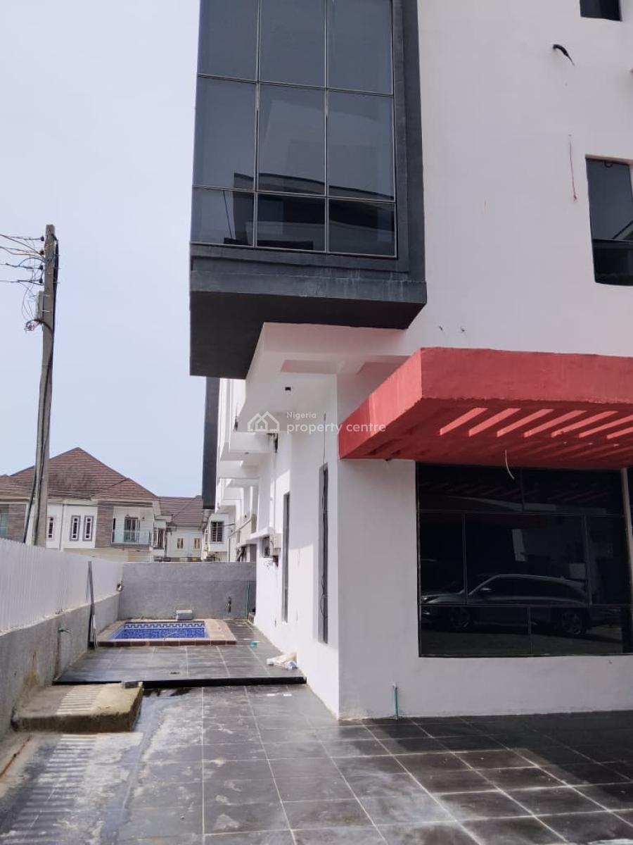 Brand New 5 Bedrooms Detached Duplex with a Swimming Pool in an Estate, Ologolo, Lekki, Lagos, Detached Duplex for Rent