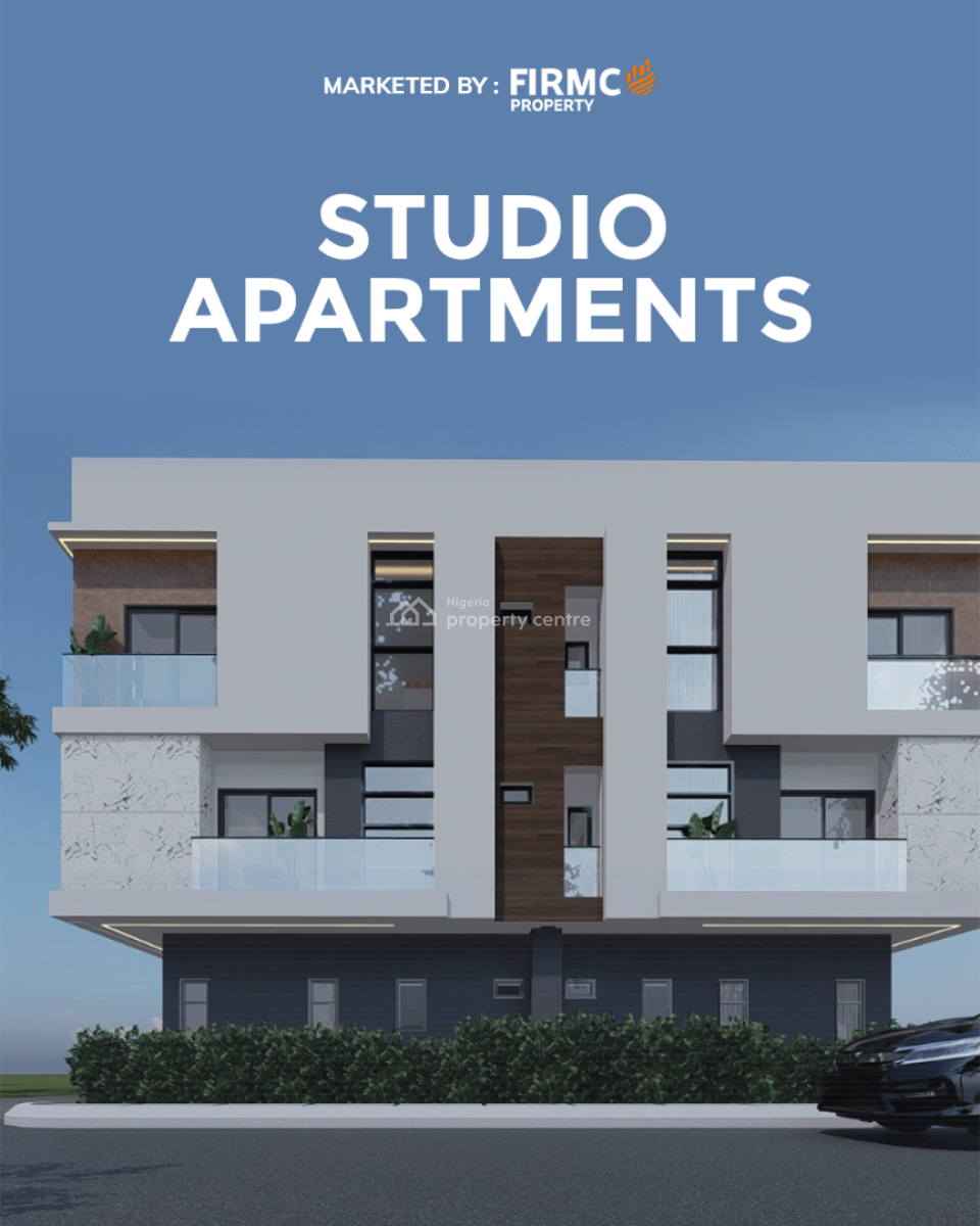 1 Bedroom Studio Apartment with Excellent Facilities, (the Melon Apartments), Akowonjo, Alimosho, Lagos, Flat / Apartment for Sale