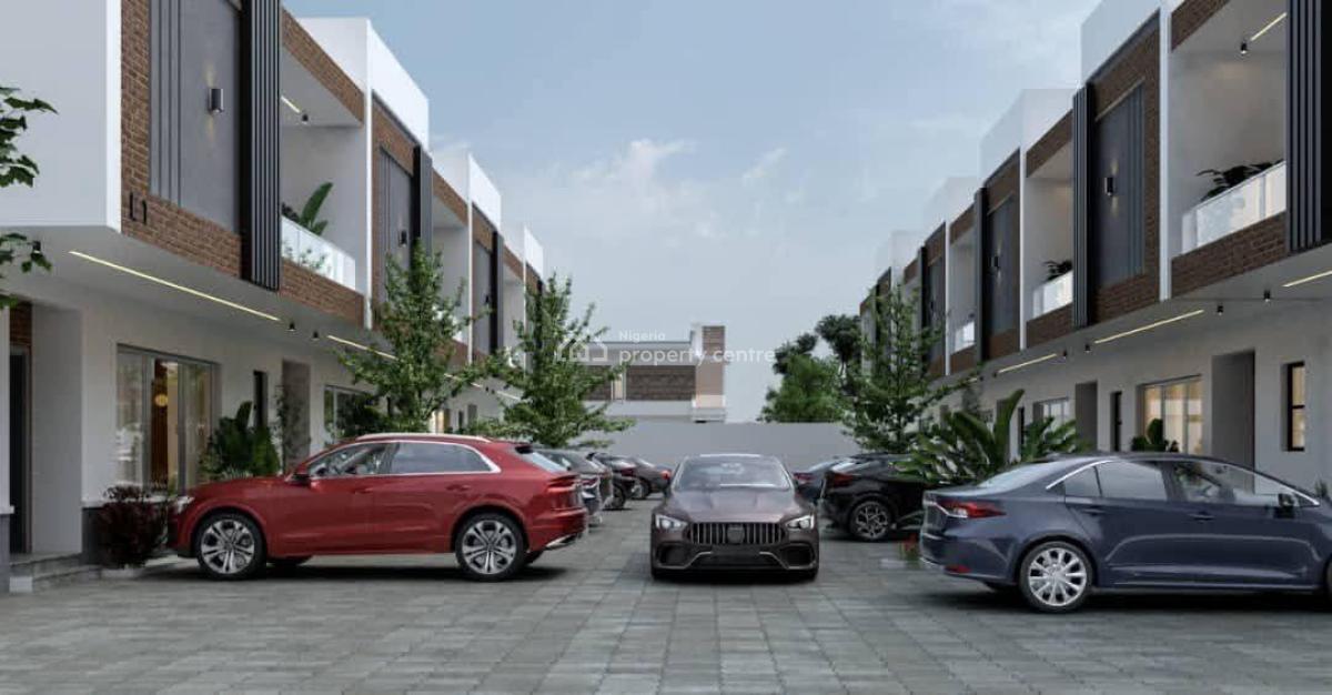 Contemporary 3 Bedroom Duplex with Bq, Ajayi Apata, Sangotedo, Ajah, Lagos, Semi-detached Duplex for Sale