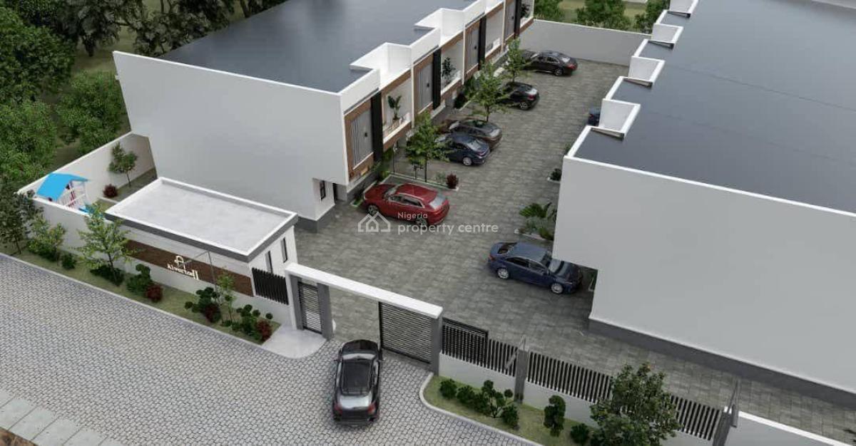 Contemporary 3 Bedroom Duplex with Bq, Ajayi Apata, Sangotedo, Ajah, Lagos, Semi-detached Duplex for Sale
