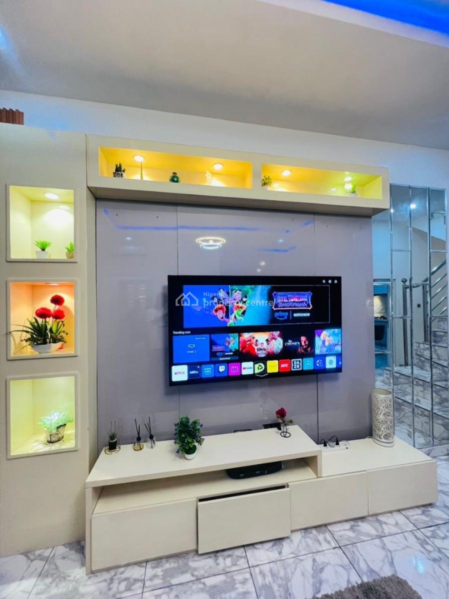 Luxury 4 Bedroom Funished Duplex with Excellent Facilities, Idado Lekki, Lekki, Lagos, Terraced Duplex for Rent