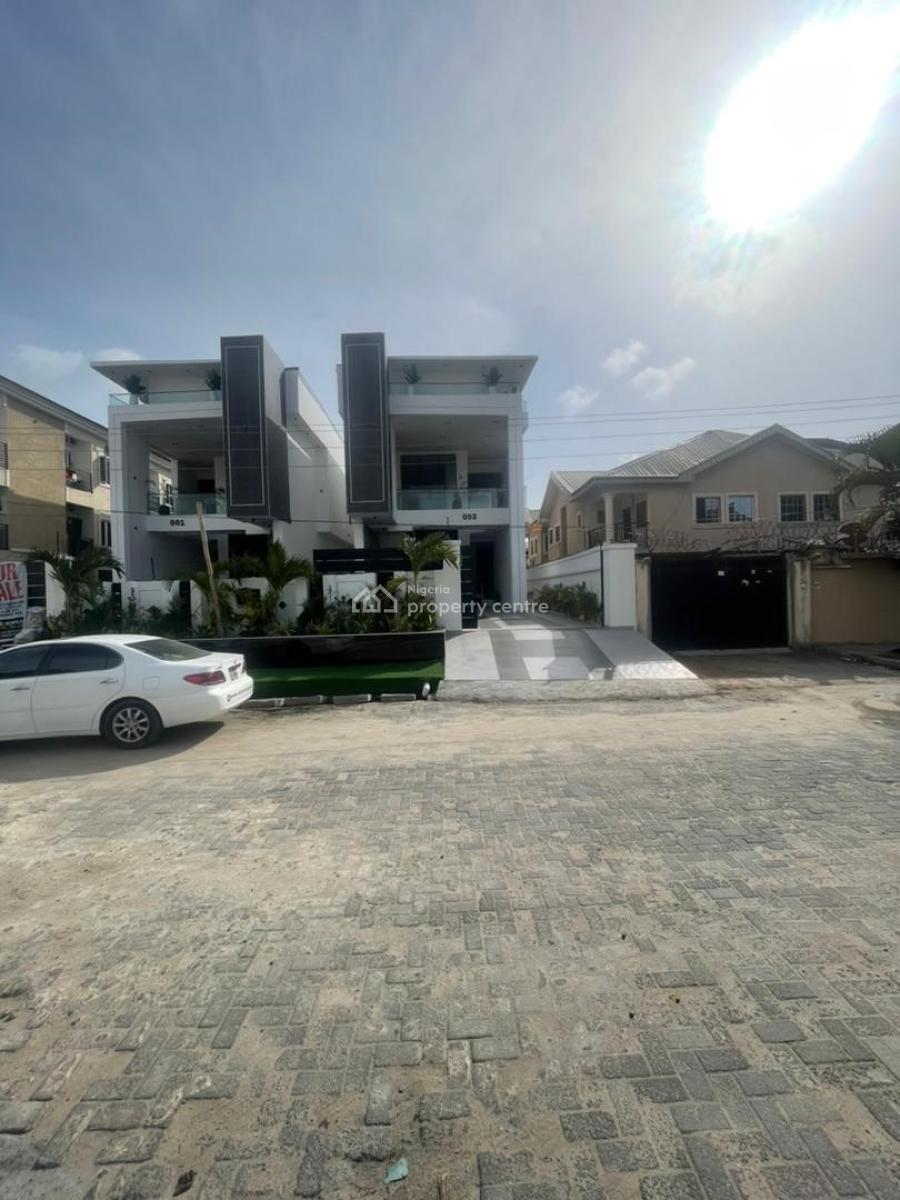 Topnotch Luxury Finished 5 Bedroom Detached Home with Bq & Gym, Ikota, Lekki, Lagos, Detached Duplex for Sale