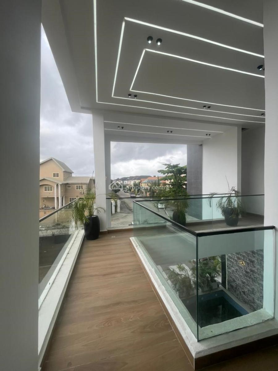 Topnotch Luxury Finished 5 Bedroom Detached Home with Bq & Gym, Ikota, Lekki, Lagos, Detached Duplex for Sale
