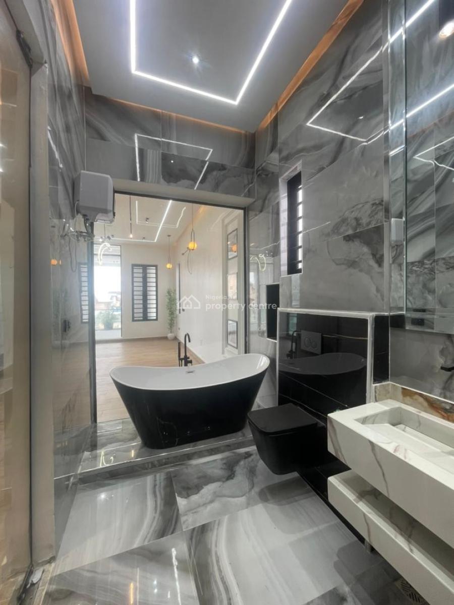 Topnotch Luxury Finished 5 Bedroom Detached Home with Bq & Gym, Ikota, Lekki, Lagos, Detached Duplex for Sale