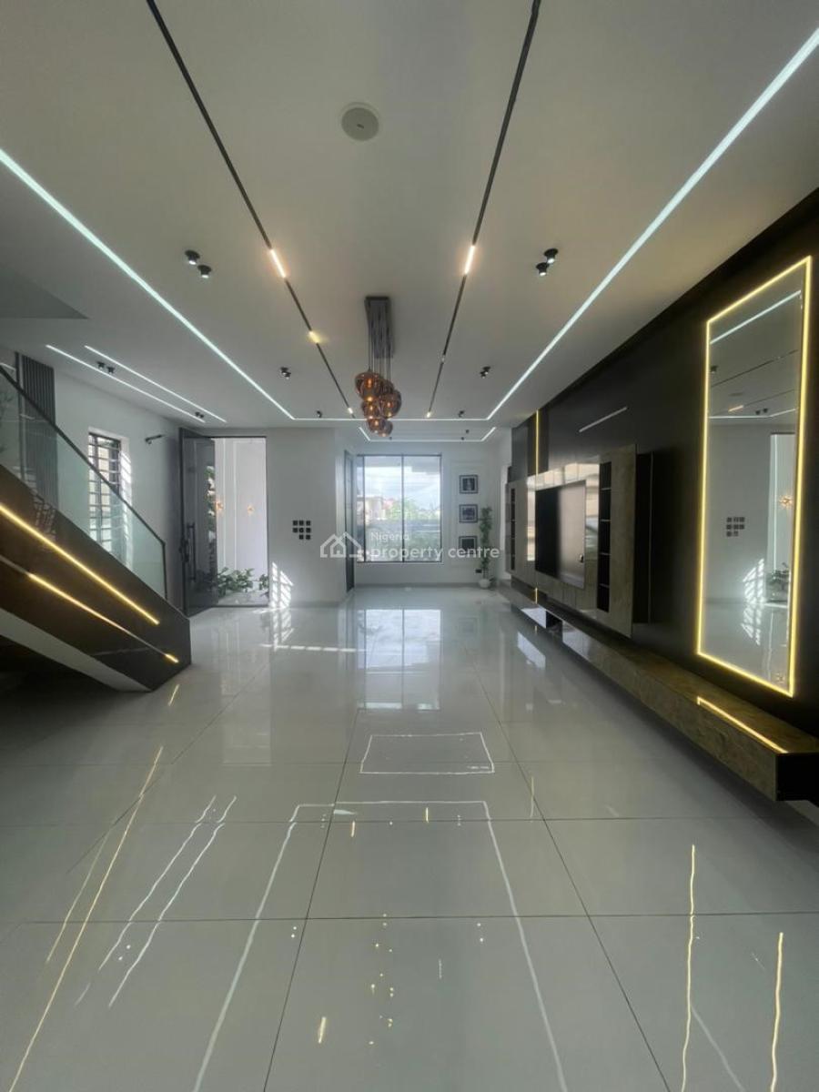 Topnotch Luxury Finished 5 Bedroom Detached Home with Bq & Gym, Ikota, Lekki, Lagos, Detached Duplex for Sale