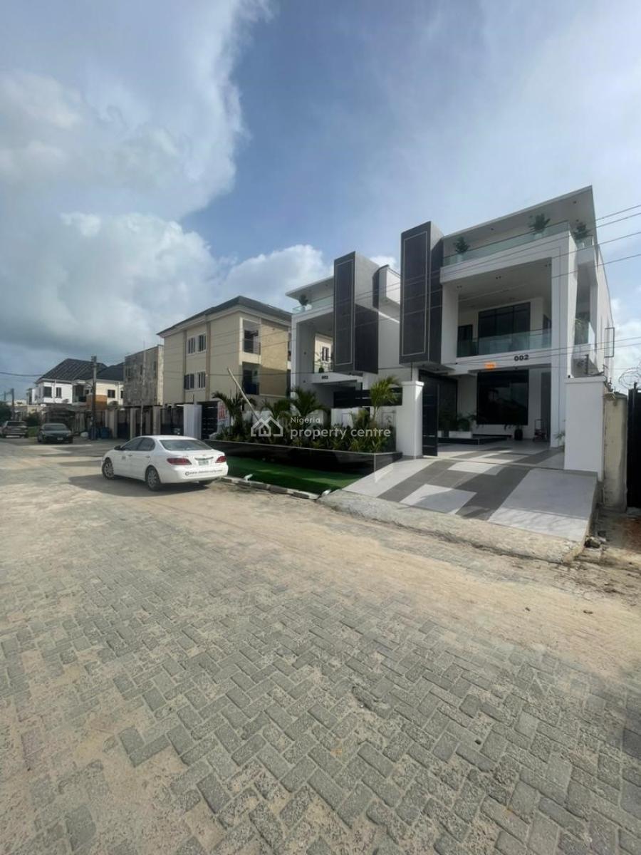 Topnotch Luxury Finished 5 Bedroom Detached Home with Bq & Gym, Ikota, Lekki, Lagos, Detached Duplex for Sale
