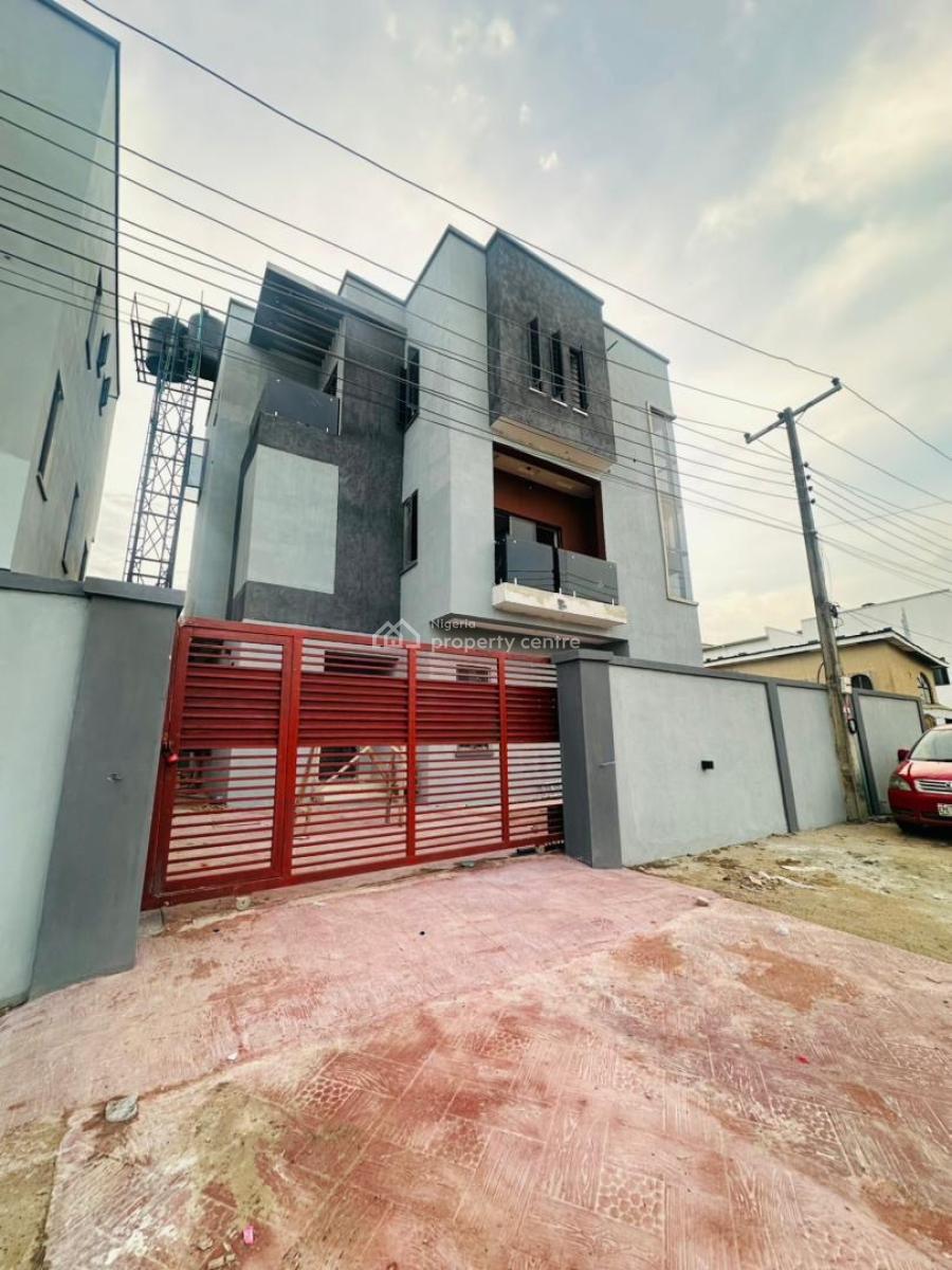 Uniquely Styled 5-bedroom Fully Detached Duplex with Bq in Prime Gra, Gra, Ogudu, Lagos, Detached Duplex for Sale