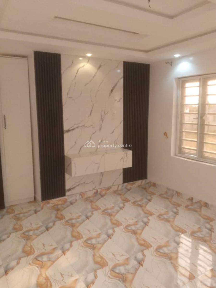 Beautiful 4 Bedroom Fully Detached Duplex with Bq, Solar in a Serviced, Oribanwa, Ibeju Lekki, Lagos, Detached Duplex for Rent