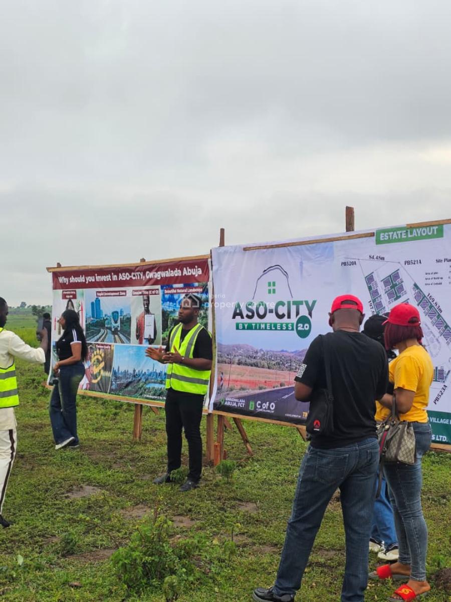 Land Measuring 500 Square Meters, Aso-city, Gwagwalada, Abuja, Residential Land for Sale