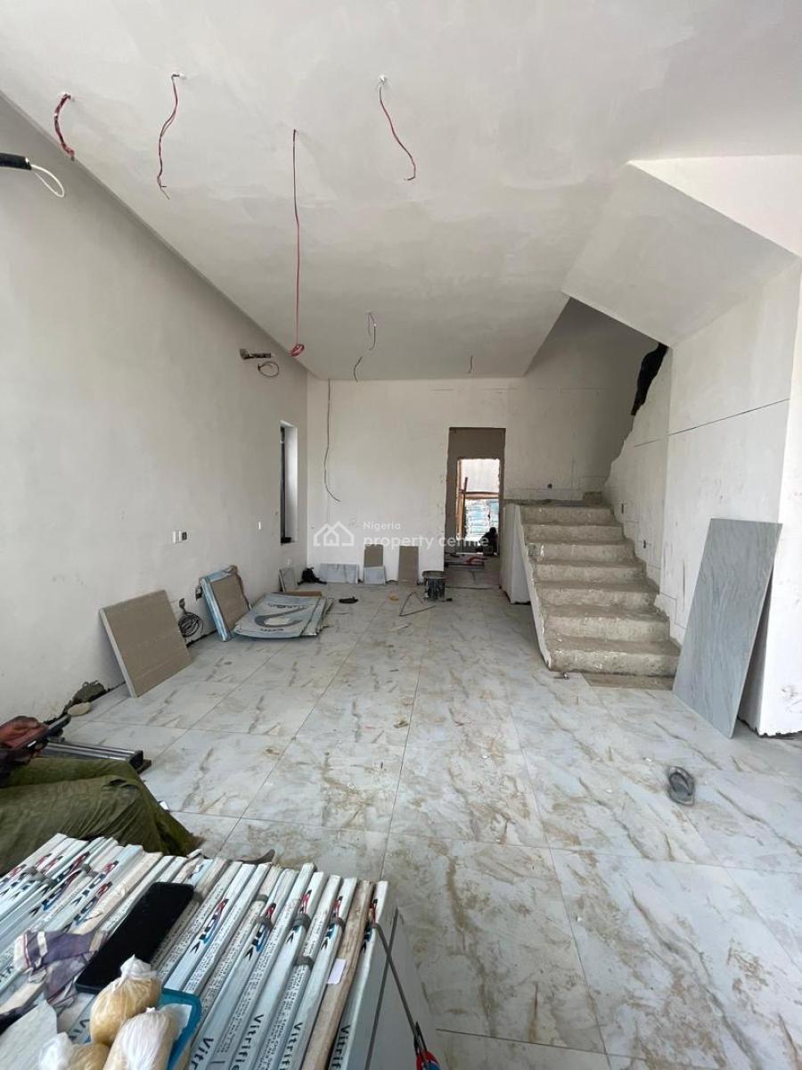 Exclusive 4 Bedroom Semi Detached Duplex with Bq, Top Quality Home in a Jacuzzi in a Flood Free Location, Lekki Phase 1, Lekki, Lagos, Semi-detached Duplex for Sale