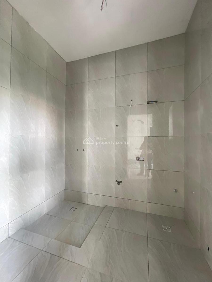 Exclusive 4 Bedroom Semi Detached Duplex with Bq, Top Quality Home in a Jacuzzi in a Flood Free Location, Lekki Phase 1, Lekki, Lagos, Semi-detached Duplex for Sale