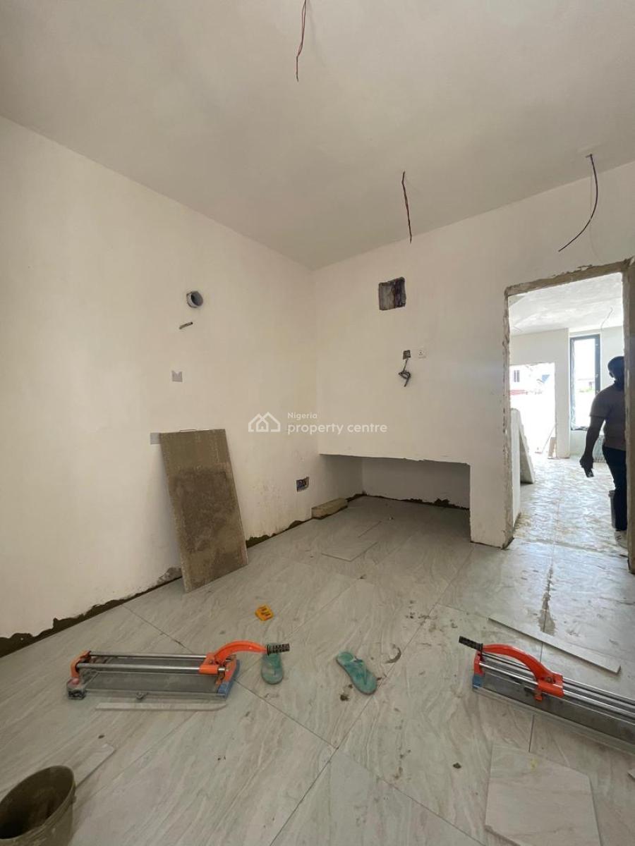 Exclusive 4 Bedroom Semi Detached Duplex with Bq, Top Quality Home in a Jacuzzi in a Flood Free Location, Lekki Phase 1, Lekki, Lagos, Semi-detached Duplex for Sale