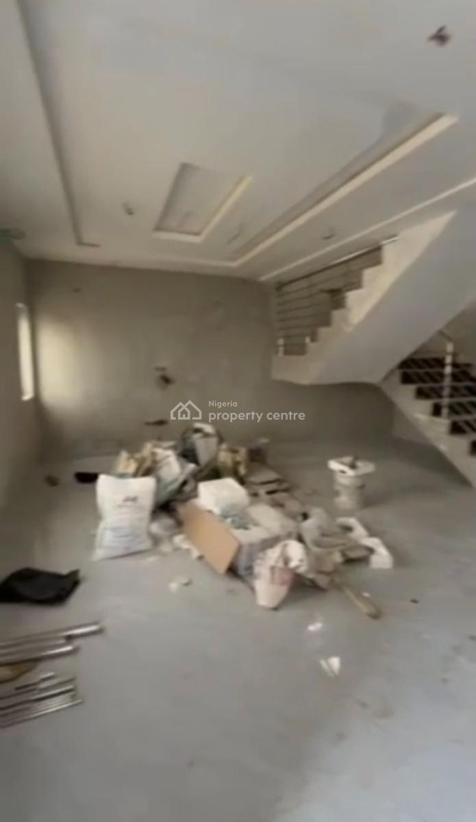 Semi Finished 3 Bedroom Corner Piece Terrace Duplex with Boyz Quarter, Beechwood Park Estate Lakowe Golf, Lakowe, Ibeju Lekki, Lagos, Terraced Duplex for Sale