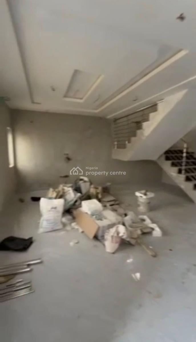 Semi Finished 3 Bedroom Corner Piece Terrace Duplex with Boyz Quarter, Beechwood Park Estate Lakowe Golf, Lakowe, Ibeju Lekki, Lagos, Terraced Duplex for Sale