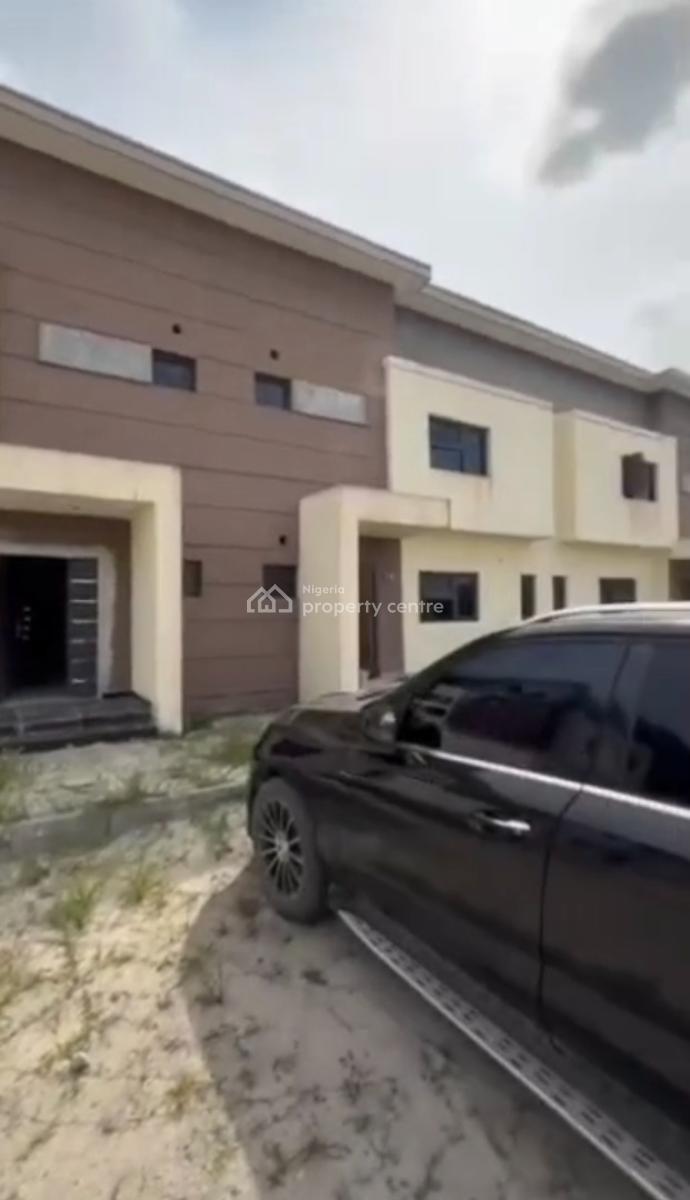 Semi Finished 3 Bedroom Corner Piece Terrace Duplex with Boyz Quarter, Beechwood Park Estate Lakowe Golf, Lakowe, Ibeju Lekki, Lagos, Terraced Duplex for Sale