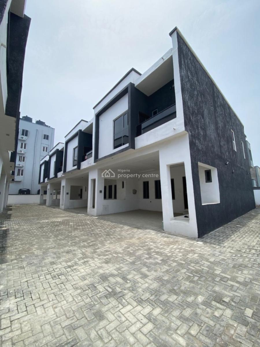 Well Built 4 Bedroom Terrace, Chervon, Lekki, Lagos, Terraced Duplex for Rent