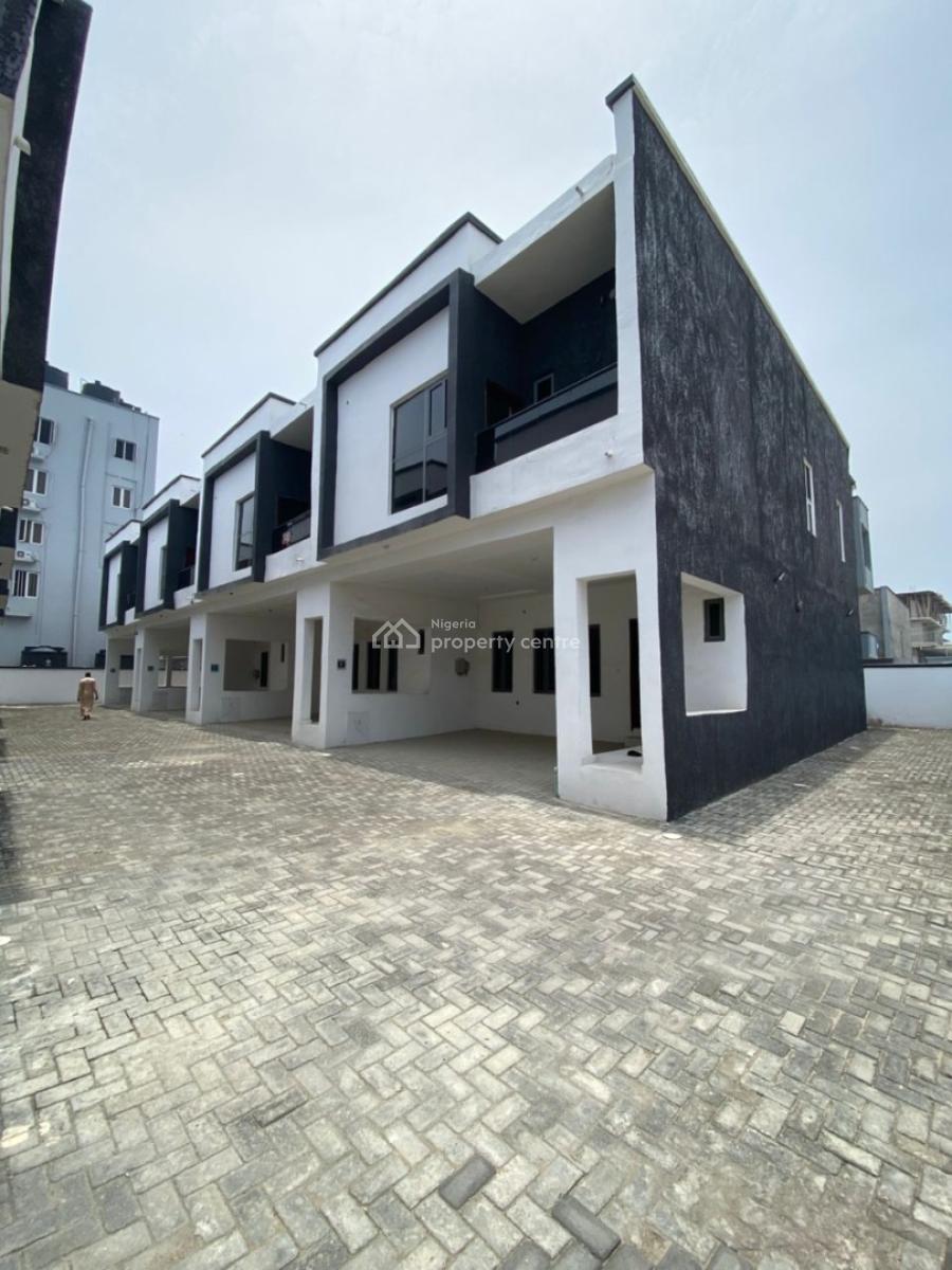 Well Built 4 Bedroom Terrace, Chervon, Lekki, Lagos, Terraced Duplex for Rent