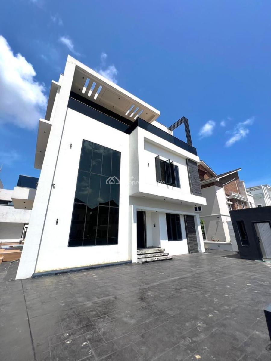 Ultra-luxury and Spacious 6-bedroom Fully Detached House with 2-bq, Osapa London, Lekki, Lagos, Detached Duplex for Sale