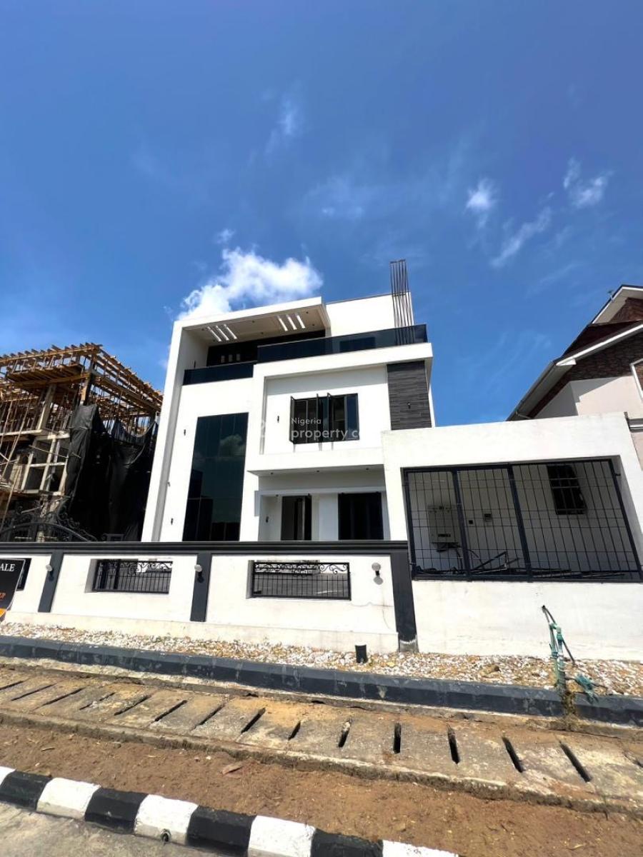 Ultra-luxury and Spacious 6-bedroom Fully Detached House with 2-bq, Osapa London, Lekki, Lagos, Detached Duplex for Sale
