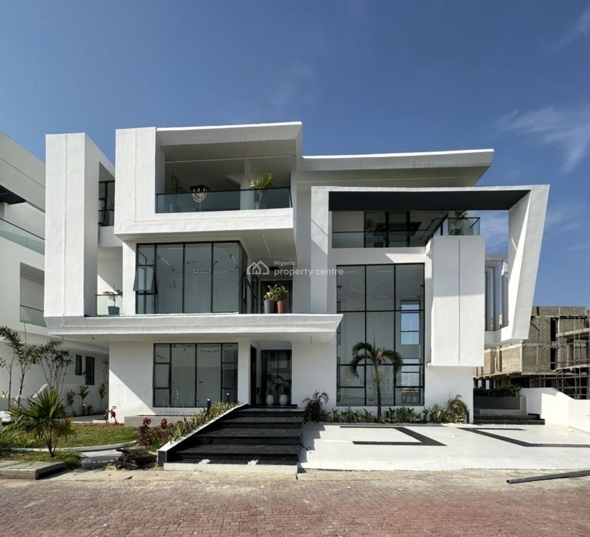 Ultra Modern Water Front 5 Bedroom Detached Duplex with Swimming Pool,, Osapa, Lekki, Lagos, Detached Duplex for Sale