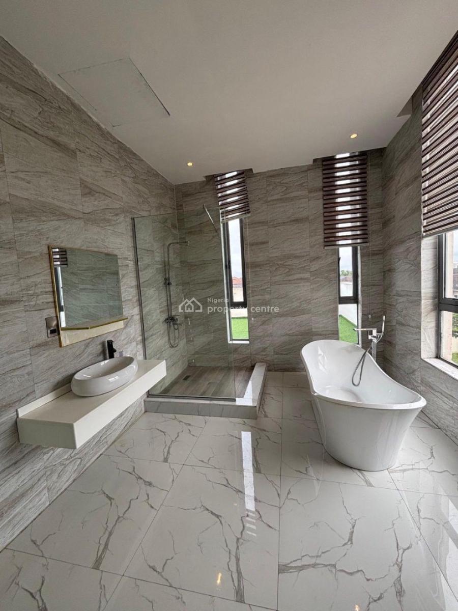 Luxury Waterfront 5-bedroom Fully Detached Duplex with Pool, Bq, Osapa London, Lekki, Lagos, Detached Duplex for Sale