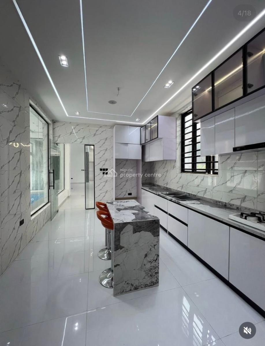 Luxury Newly Built 5 Bedroom Fully Detached Duplex with Bq, Ikota, Lekki, Lagos, Detached Duplex for Sale