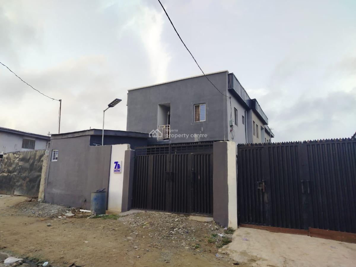 Blocks of 6 Flats,5 Numbers of Mimi Flat with a Room Self Contain, Off Jonathan Coker Road Fagba Ifako Ijaya Lga, Fagba, Agege, Lagos, Block of Flats for Sale