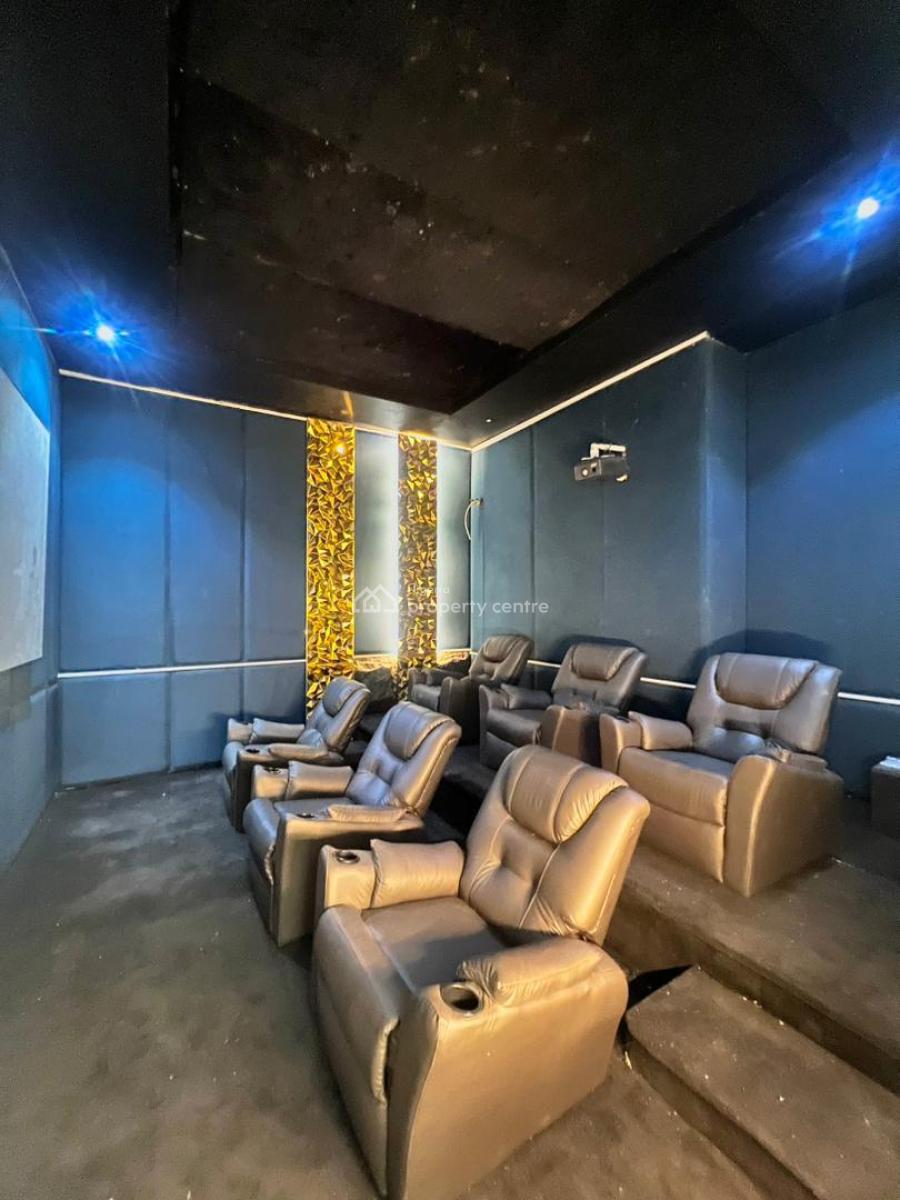 Luxury 6-bedroom Fully Detached House + 2-rooms Bq - Osapa, 2-room Boys’ Quarters · Private Cinema · Sit-out Lounge · Swimming Poo, Osapa, Lekki, Lagos, Detached Duplex for Sale