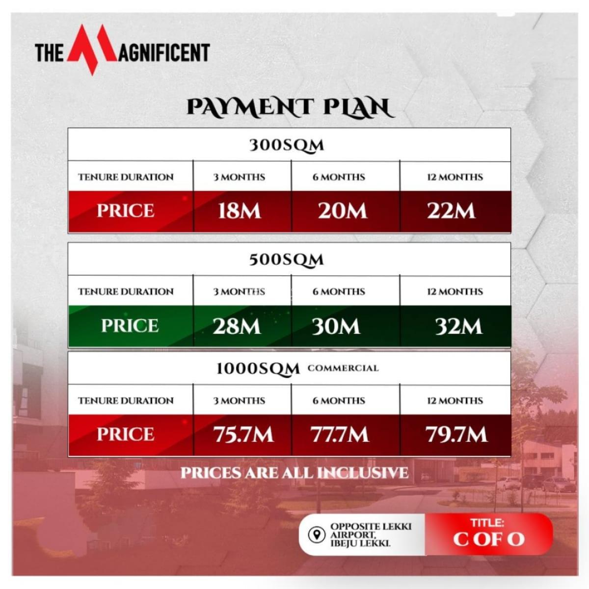 Luxury C of O Land in a Strategic Location, The Magnificent Estate Adjacent Lekki International Airport, Ibeju Lekki, Lagos, Mixed-use Land for Sale