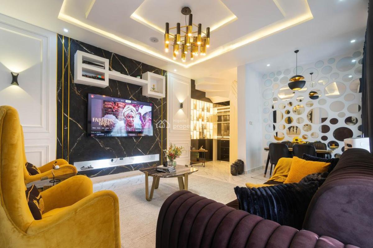 3 Bedroom Apartment, Lekki Conservative Center Opposite Chevron Drive, Lekki, Lagos, Detached Duplex Short Let