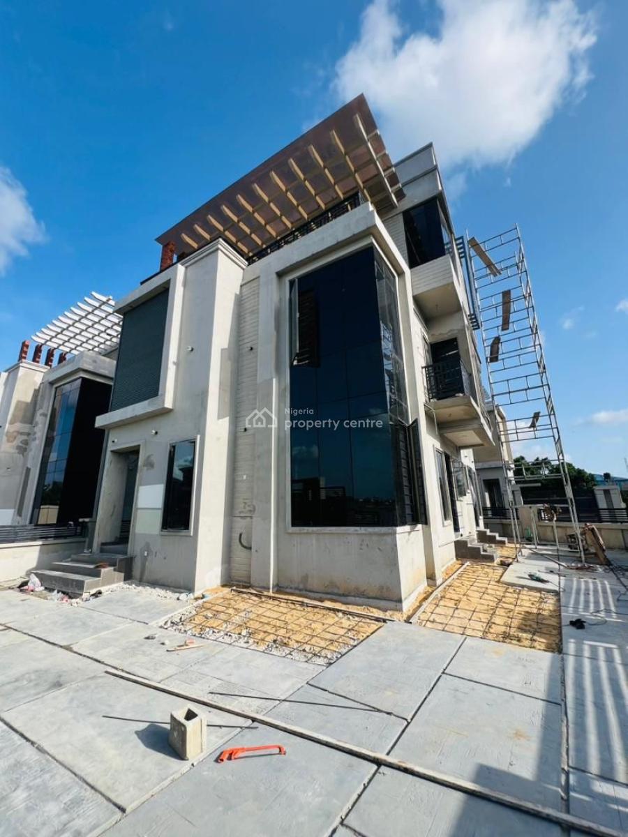 Newly Built 4 Bedroom Fully Detached Duplex with a Bq, Surulere, Lagos, Detached Duplex for Sale