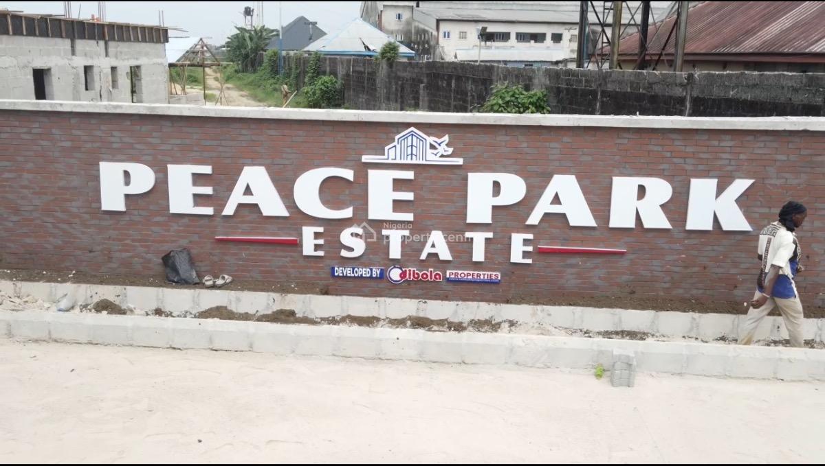 Plot of Land, Peace Park Estate, New Airport Road Obirikwere, Port Harcourt, Rivers, Mixed-use Land for Sale