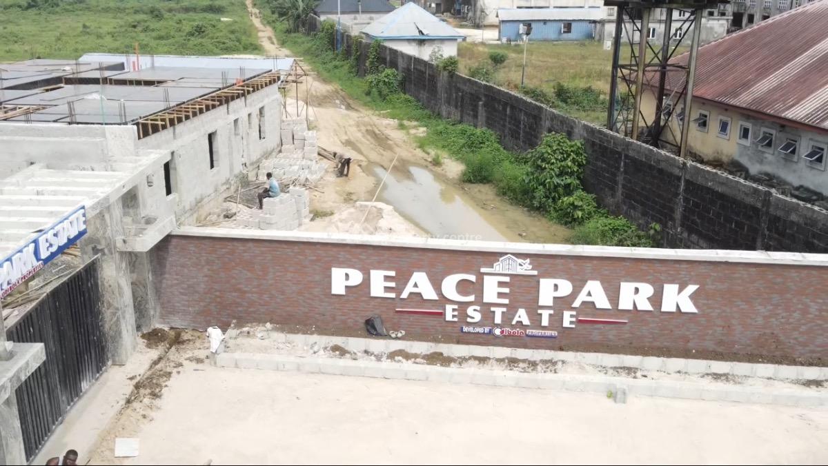 Plot of Land, Peace Park Estate, New Airport Road Obirikwere, Port Harcourt, Rivers, Mixed-use Land for Sale