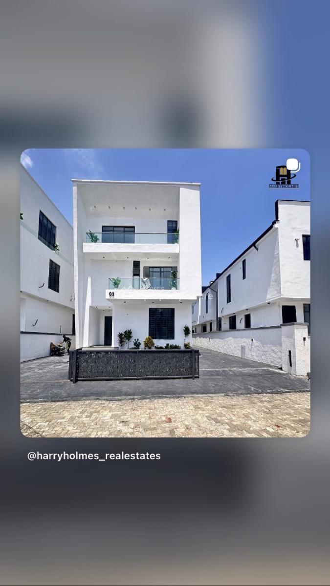 Lovely 6 Bedroom Fully Detached Duplex, Chevron, Lekki, Lagos, Detached Duplex for Sale