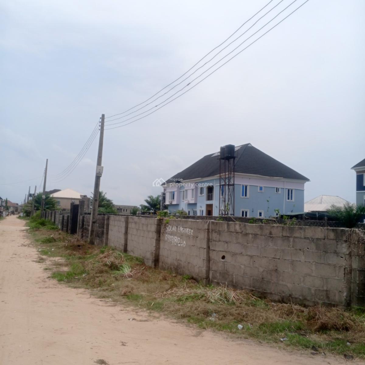 Corner Piece Land, Fenced and Gated, Gbetu, Behind Mayfair Garden, Awoyaya, Ibeju Lekki, Lagos, Land for Sale