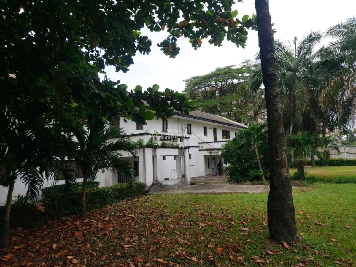 5000sqm Bare Land, Glover Road Directly on The Road, Old Ikoyi, Ikoyi, Lagos, Commercial Land for Rent