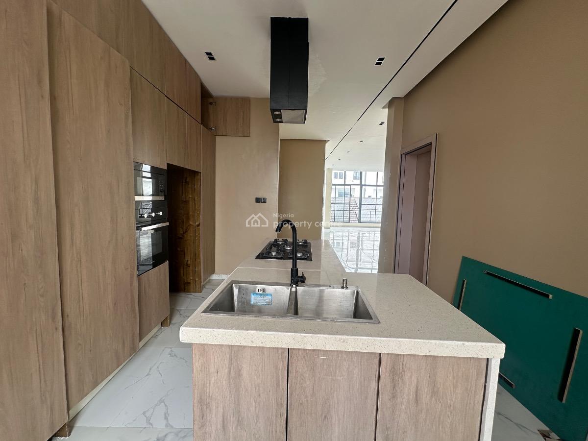 Lovely 4 Bedroom Apartment with a Cinema and Elevator, Ikate, Lekki, Lagos, Flat / Apartment for Rent