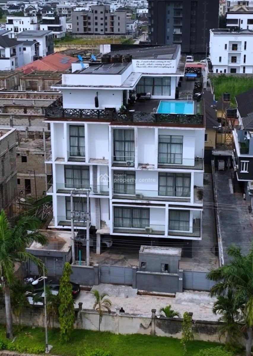 Lovely 4 Bedroom Apartment with a Cinema and Elevator, Ikate, Lekki, Lagos, Flat / Apartment for Rent