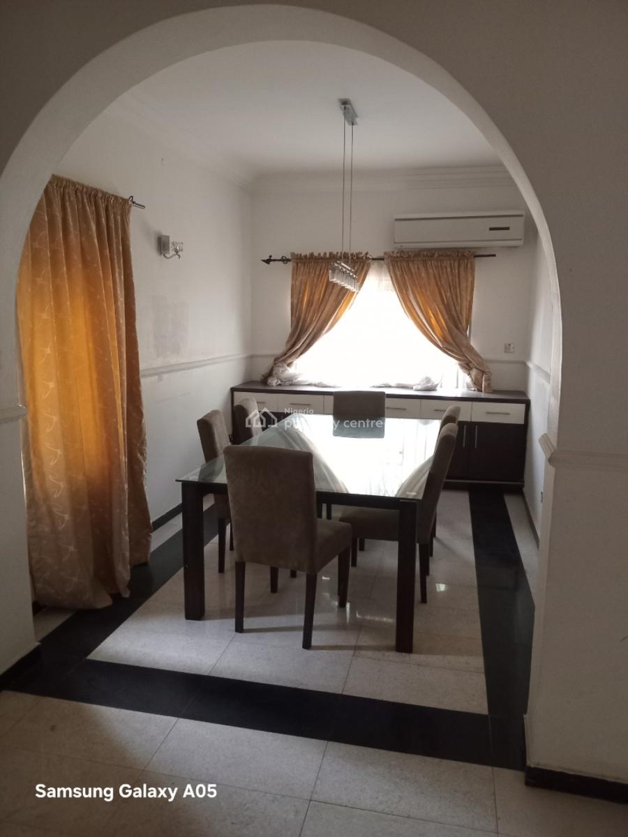 Furnished 3-bedroom Terrace Duplex, in an Estate, Wuye, Wuye, Abuja, Terraced Duplex for Rent