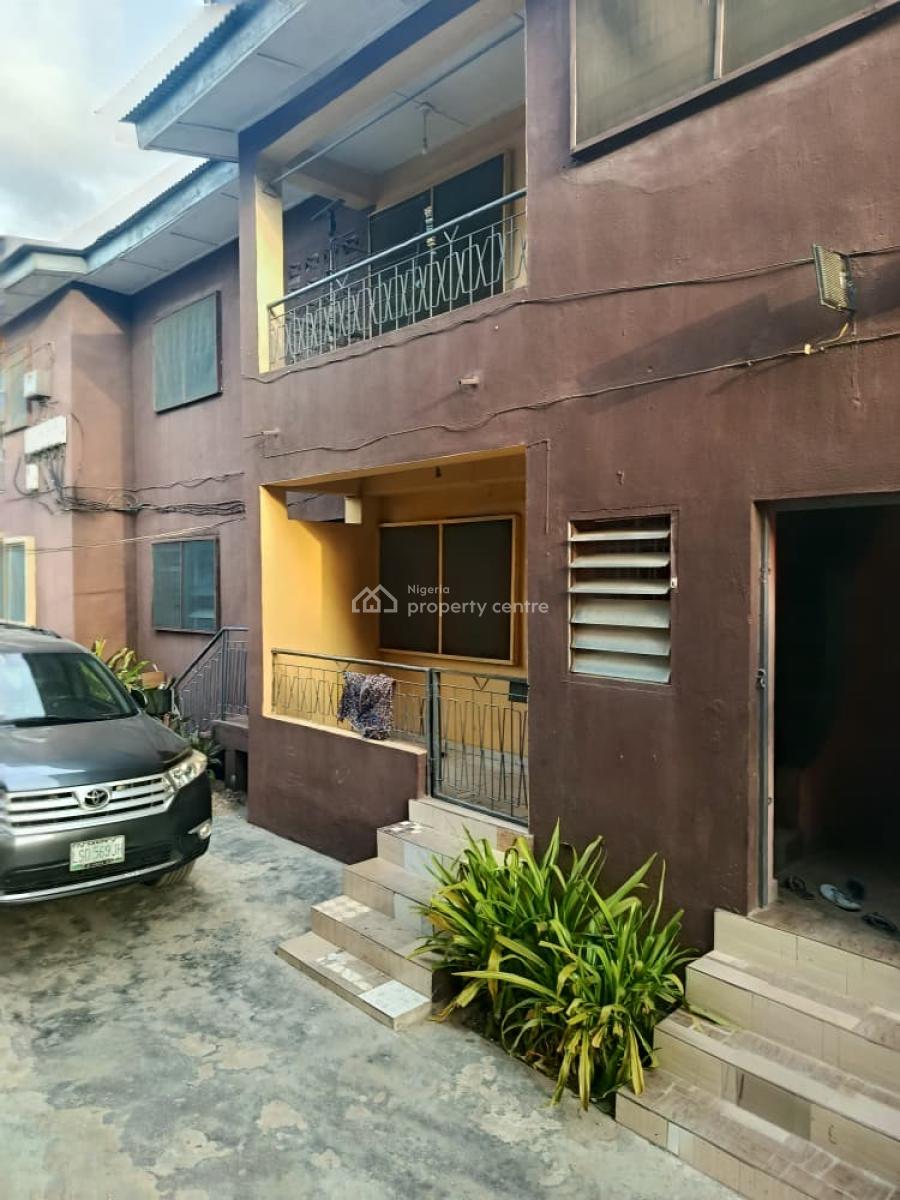 Renovated One Bedroom Apartment on  Ground Floor with Balcony, Off Arowojobe Road, Oshodi, Lagos, Flat / Apartment for Rent
