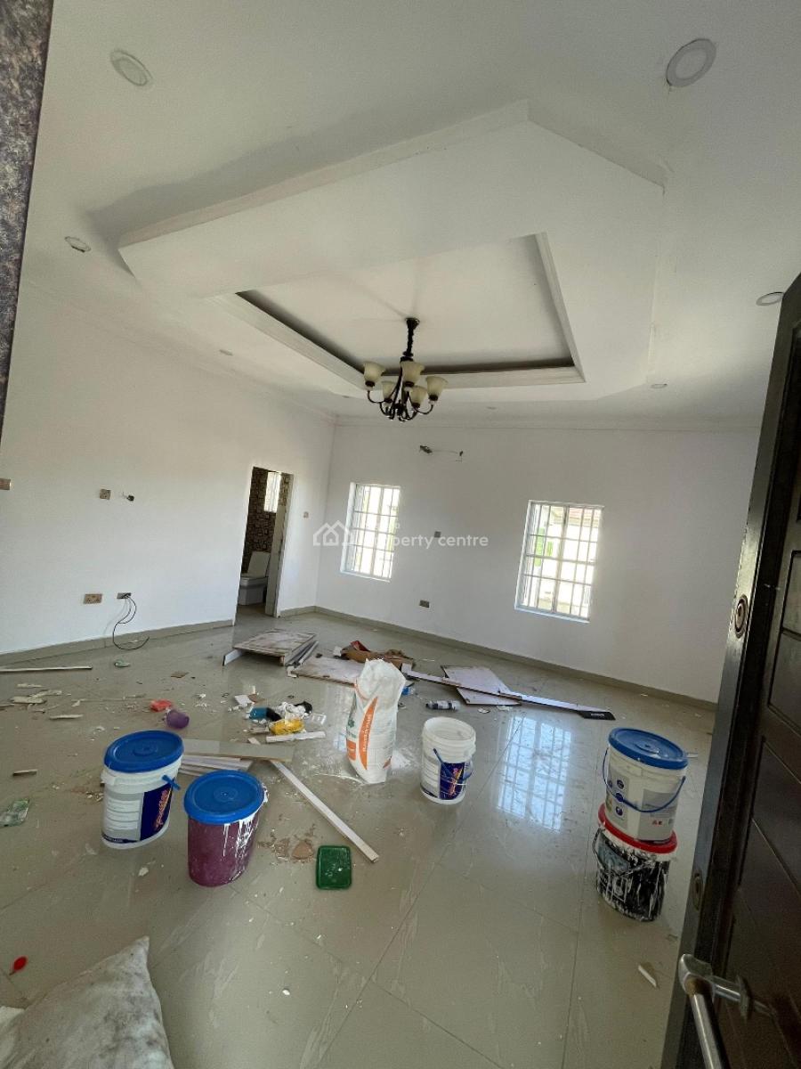 Ongoing Renovations 3 Bedroom Apartment Upstairs, Abraham Adesanya Bus Stop, Ajah, Lagos, Flat / Apartment for Rent