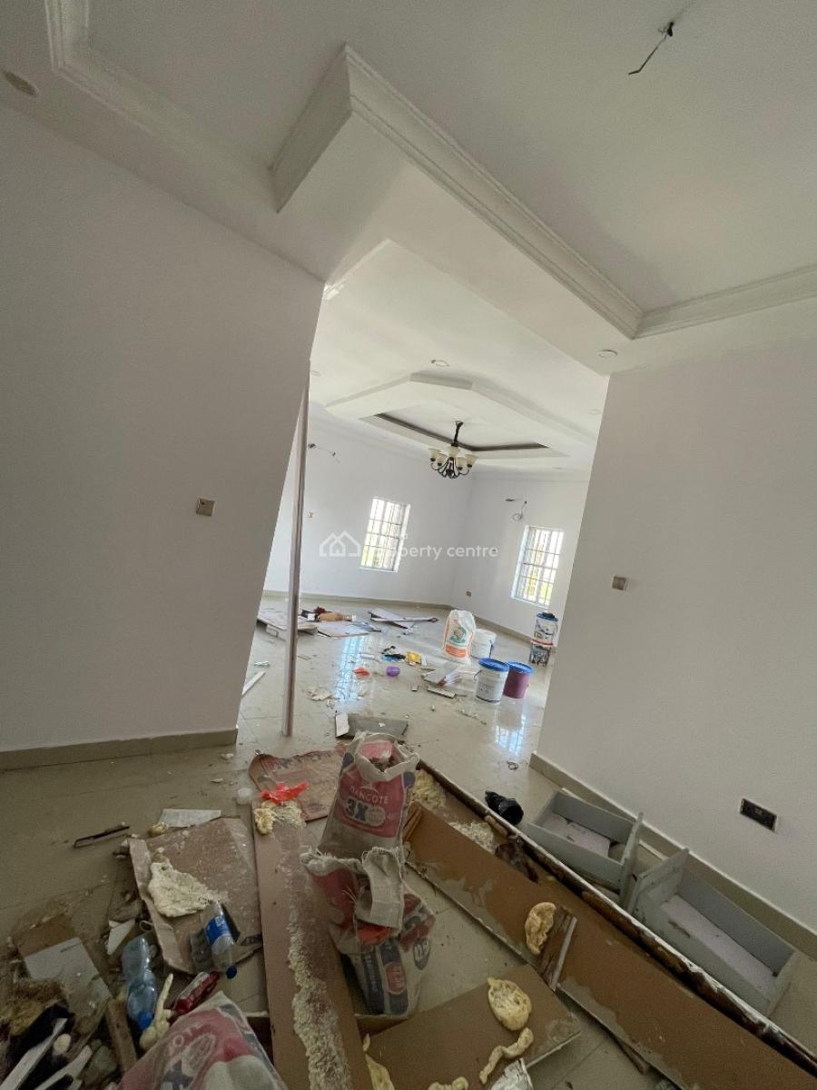 Ongoing Renovations 3 Bedroom Apartment Upstairs, Abraham Adesanya Bus Stop, Ajah, Lagos, Flat / Apartment for Rent