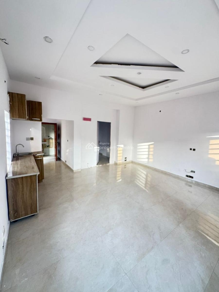 Standard 1 Bedroom Miniflat Downstairs, Chevron, Lekki, Lagos, Mini Flat (room and Parlour) for Rent