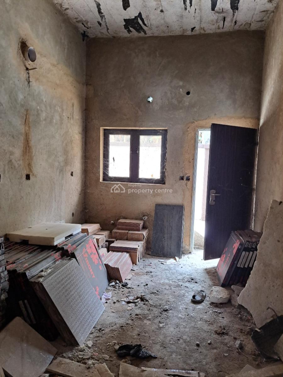 Solidly Built 4 Bedroom Terrace Duplex with Attached Room Bq, Mabushi, By Bus Terminal Junction, Via Shafa Filling Station, Mabushi, Abuja, Terraced Duplex for Sale