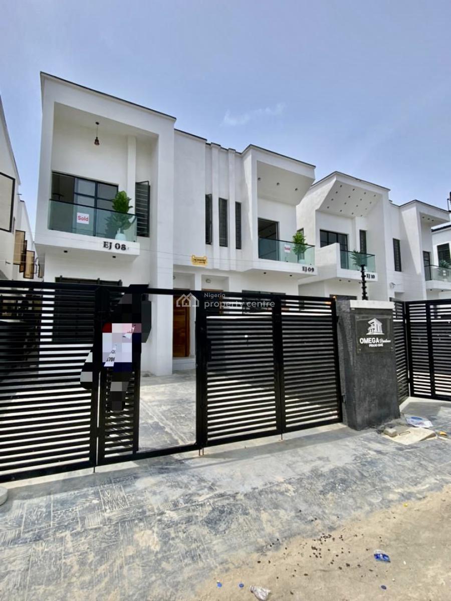 Brand New Luxury 4 Bedroom Semi Detached Duplex with Bq, Ikota, Lekki, Lagos, Semi-detached Duplex for Rent