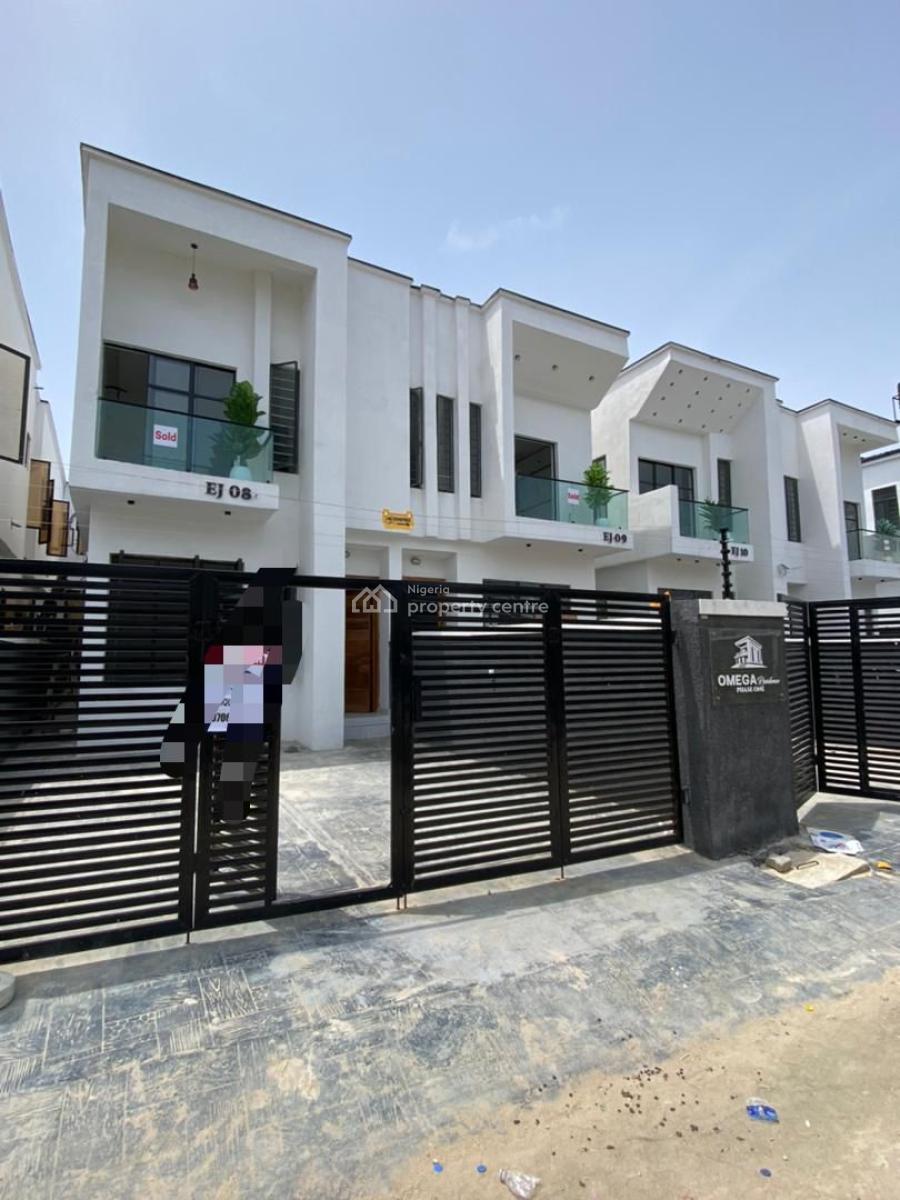Brand New Luxury 4 Bedroom Semi Detached Duplex with Bq, Ikota, Lekki, Lagos, Semi-detached Duplex for Rent