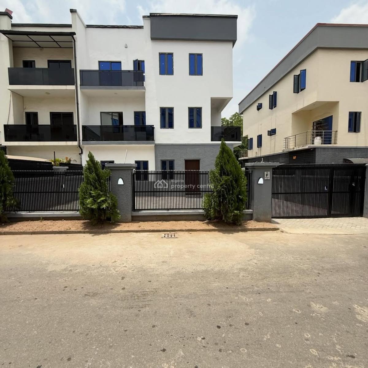 Brow New 5 Semi Detached Duplex with Bq, Serene Environment, Wuse 2, Abuja, Semi-detached Duplex for Rent