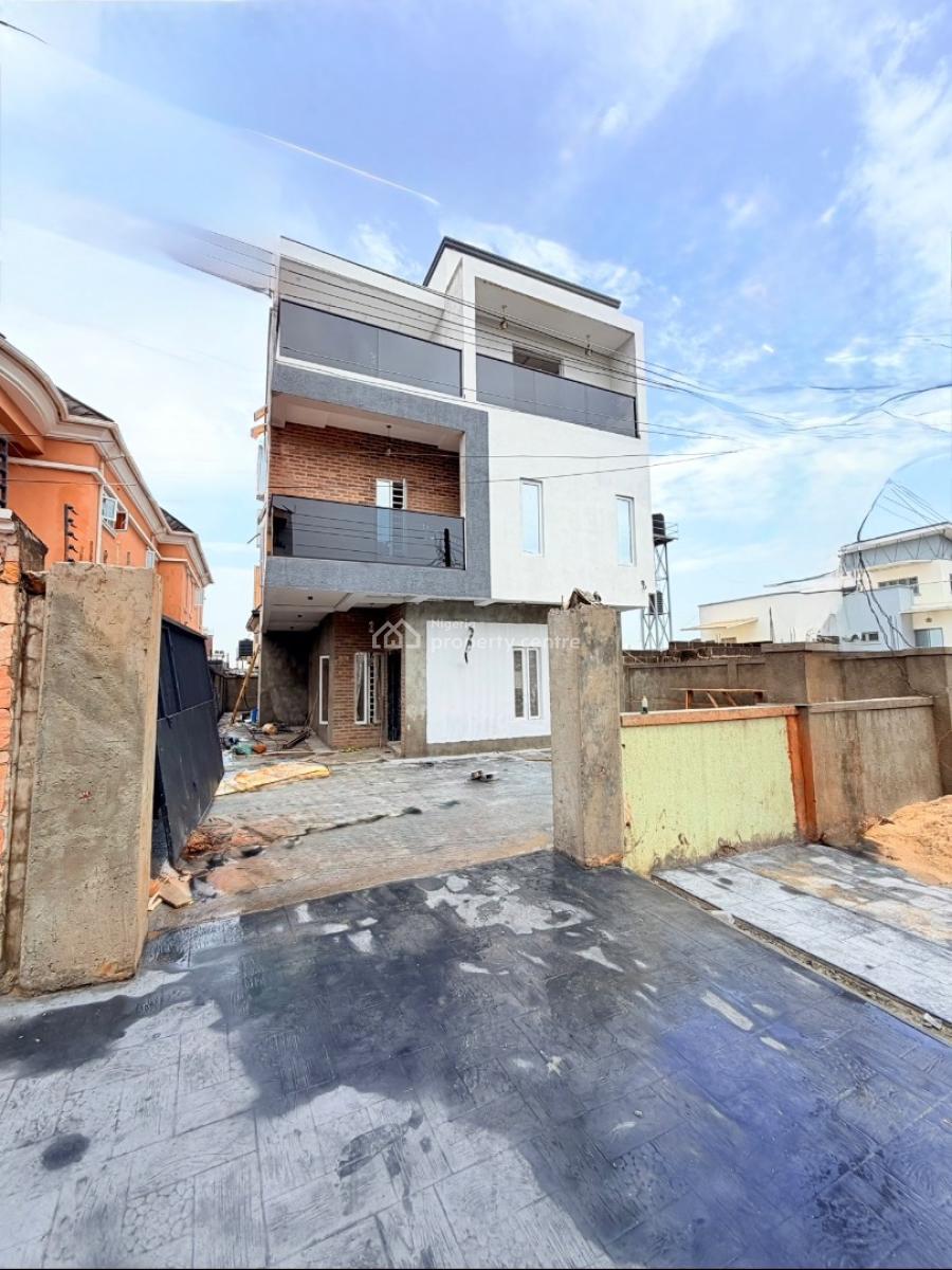 Exquisite 5 Bedroom Fully Detached Duplex with a Room Bq, Gra Phase 2, Magodo, Lagos, Detached Duplex for Sale